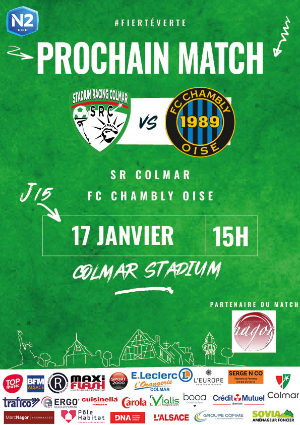 2025 01 17 affiche SRC chambly