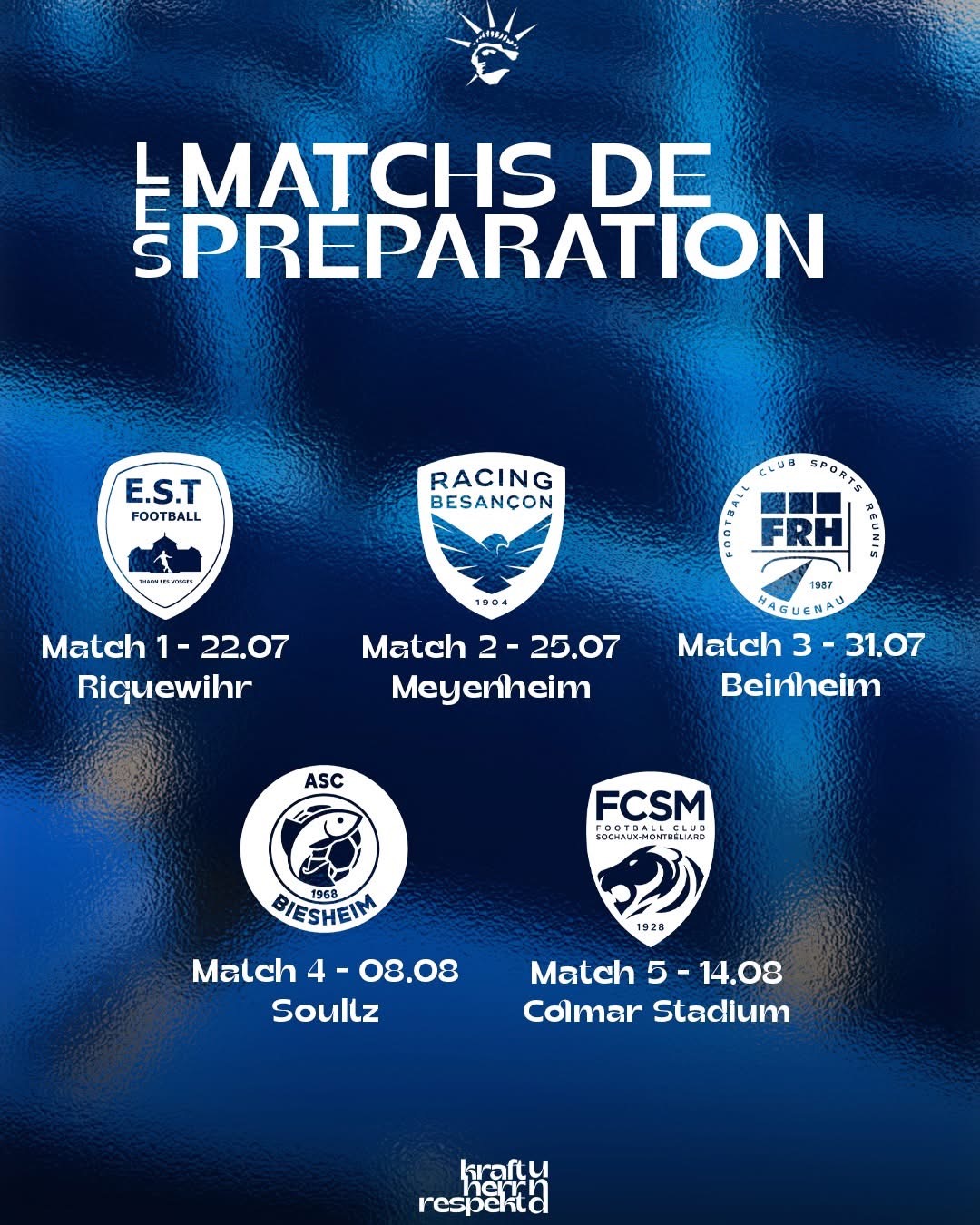 2026 2027 matches amicaux